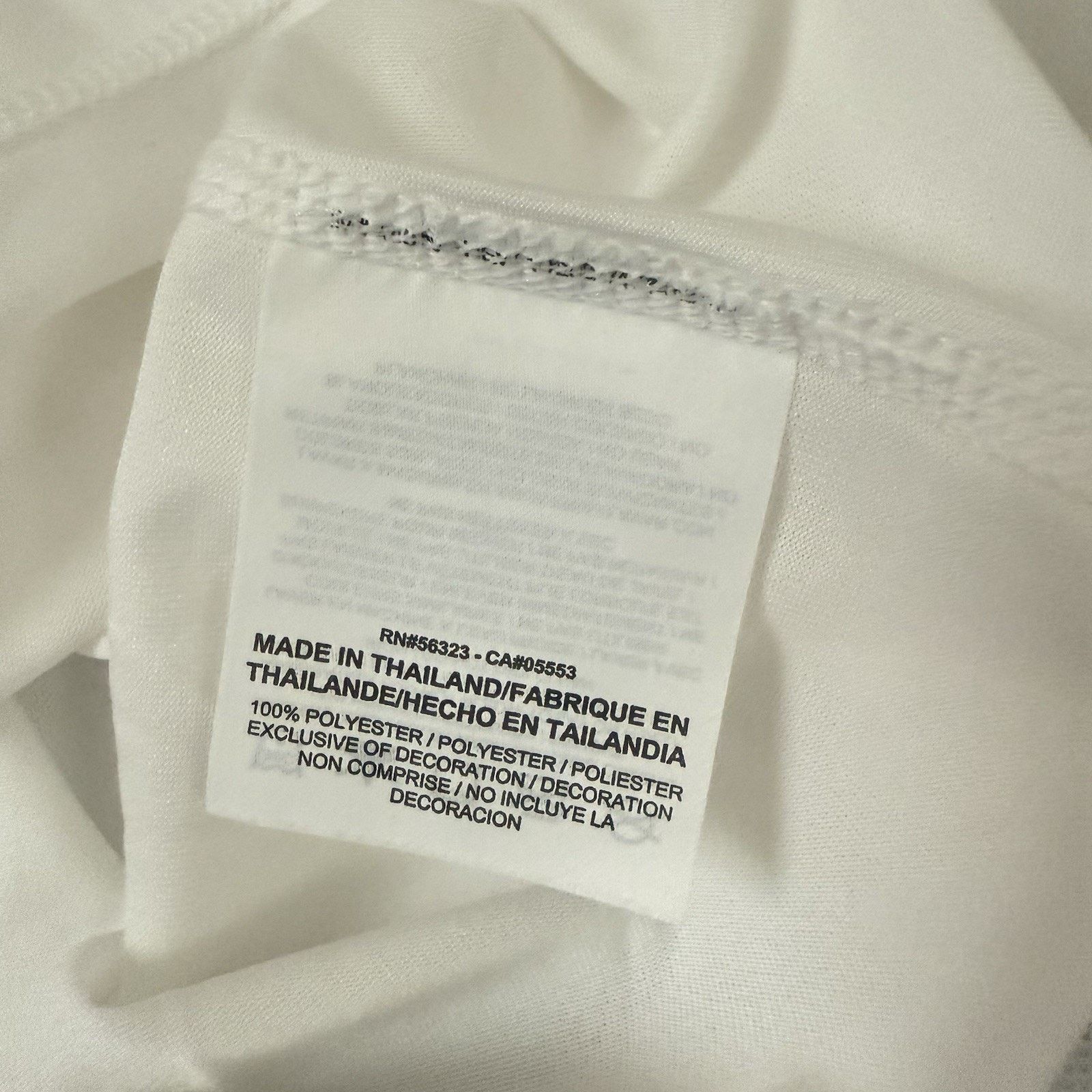 Nike Nike Dri-Fit Training Tank Top Tee White Swoosh Gym Loose Size S / US 4 / IT 40 - 3 Thumbnail
