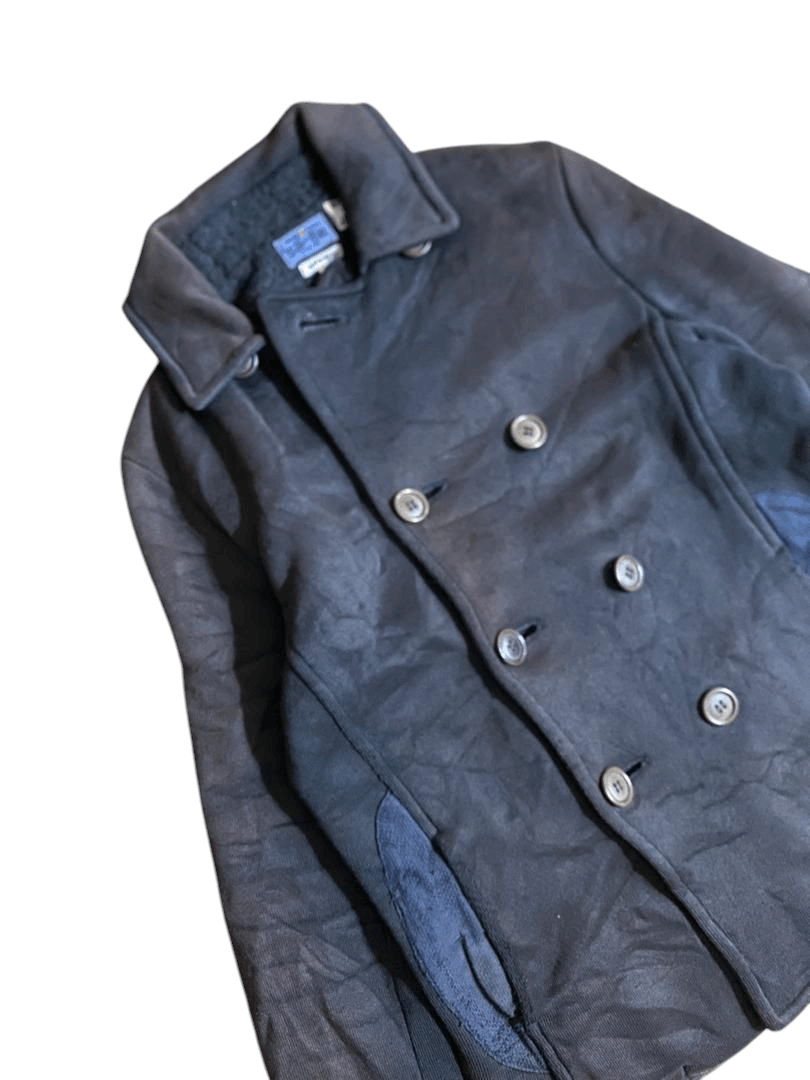 Blue Blue Japan Made Indigo Base Patchwork Blanket Lining Deck Jacket Size US M / EU 48-50 / 2 - 3 Thumbnail