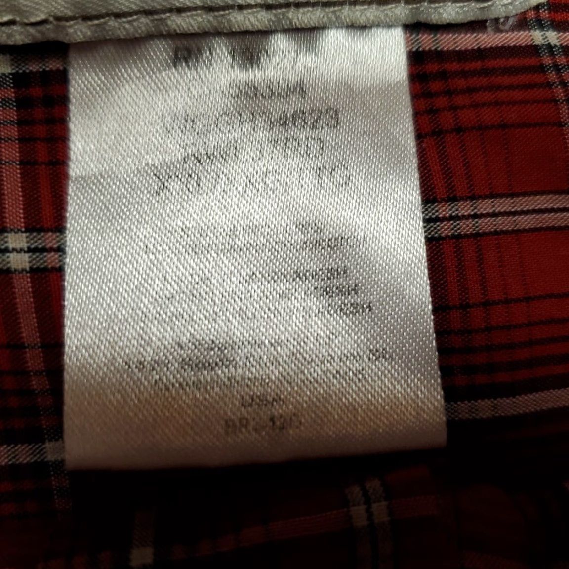 Wrangler VINTAGE Wrangler Shirt Mens 2XL Red Plaid Rugged Wear Cotton Long Sleeve Wrinkle Resistant Button-Up with Pockets Men Button-Down Collar Size US XXL / EU 58 / 5 - 6 Thumbnail