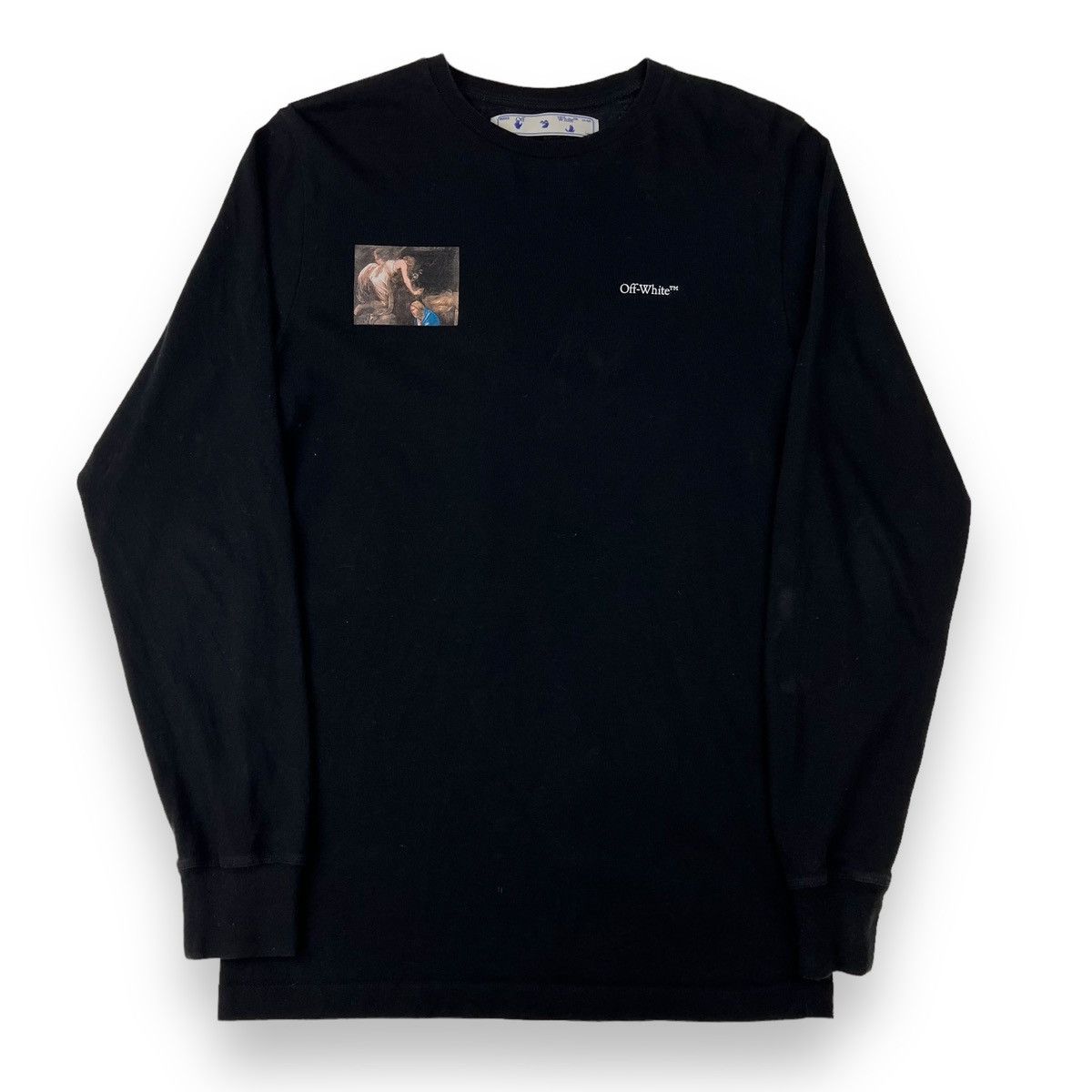 Off-White Off-White Caravaggio Arrows Long Sleeve T Shirt Size US S / EU 44-46 / 1 - 3 Thumbnail