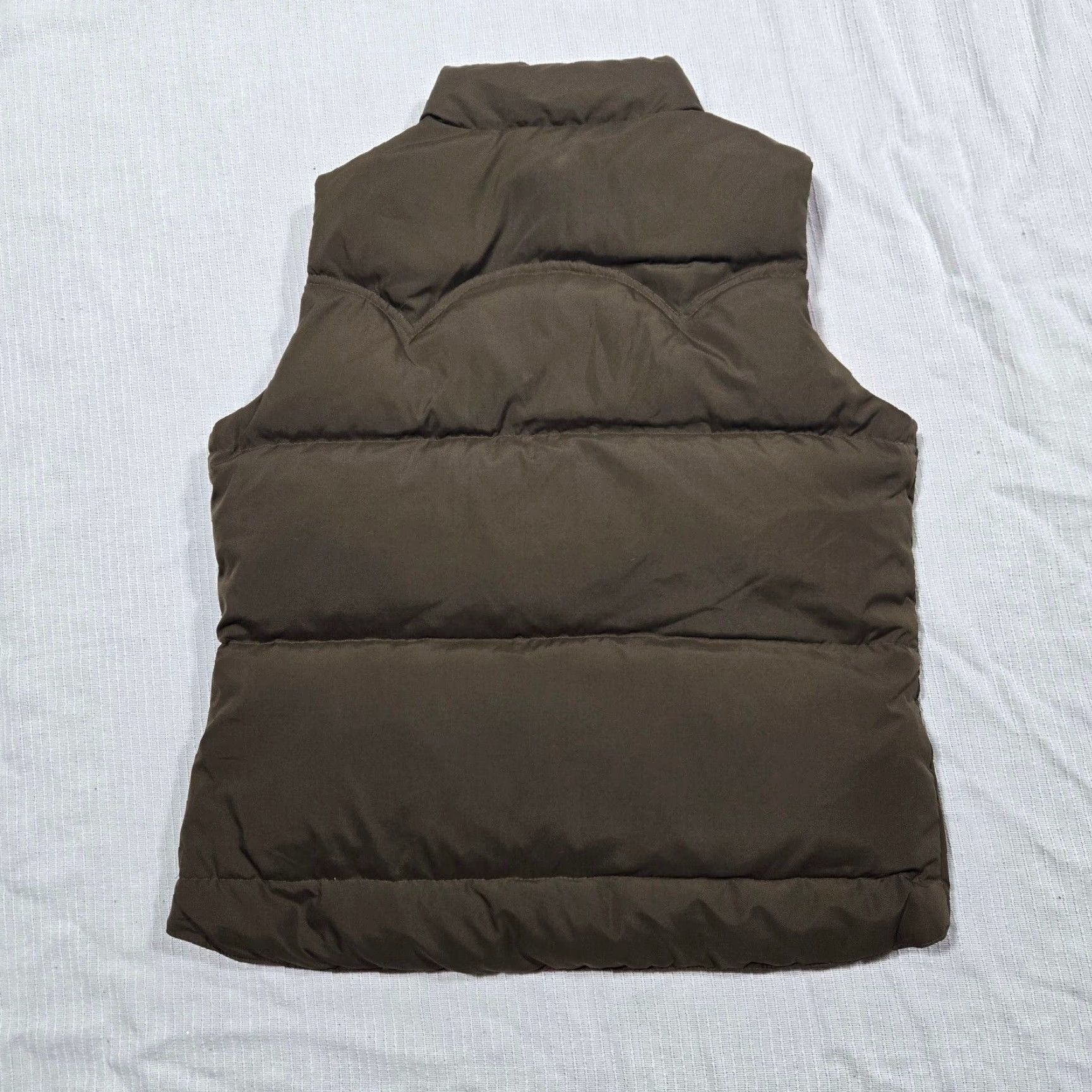 American Eagle Outfitters American Eagle Outfitters Vest Womens Medium Brown Full Zip Mock Neck Pockets Casual Softshell Size M / US 6-8 / IT 42-44 - 7 Thumbnail