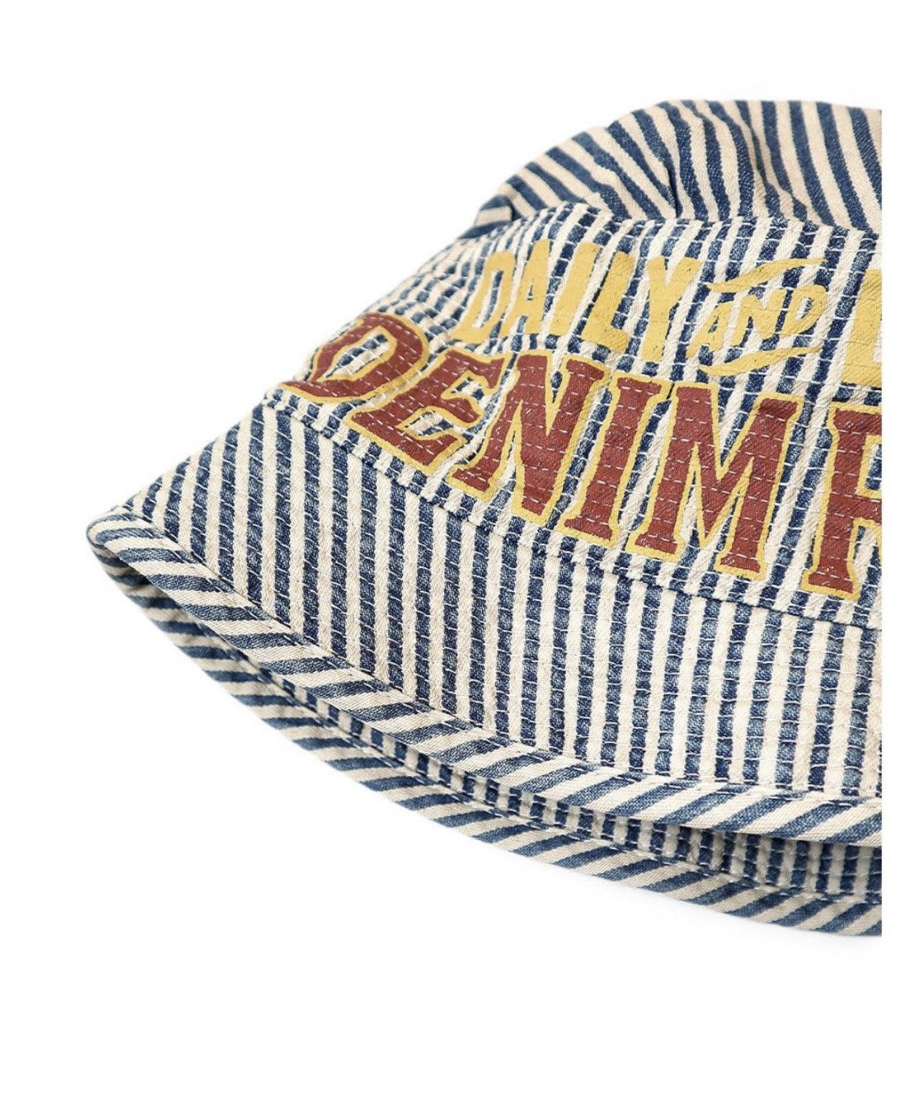 Kapital Kountry Kapital Kountry Denim Repair Bucket Hat Size ONE SIZE - 5 Thumbnail