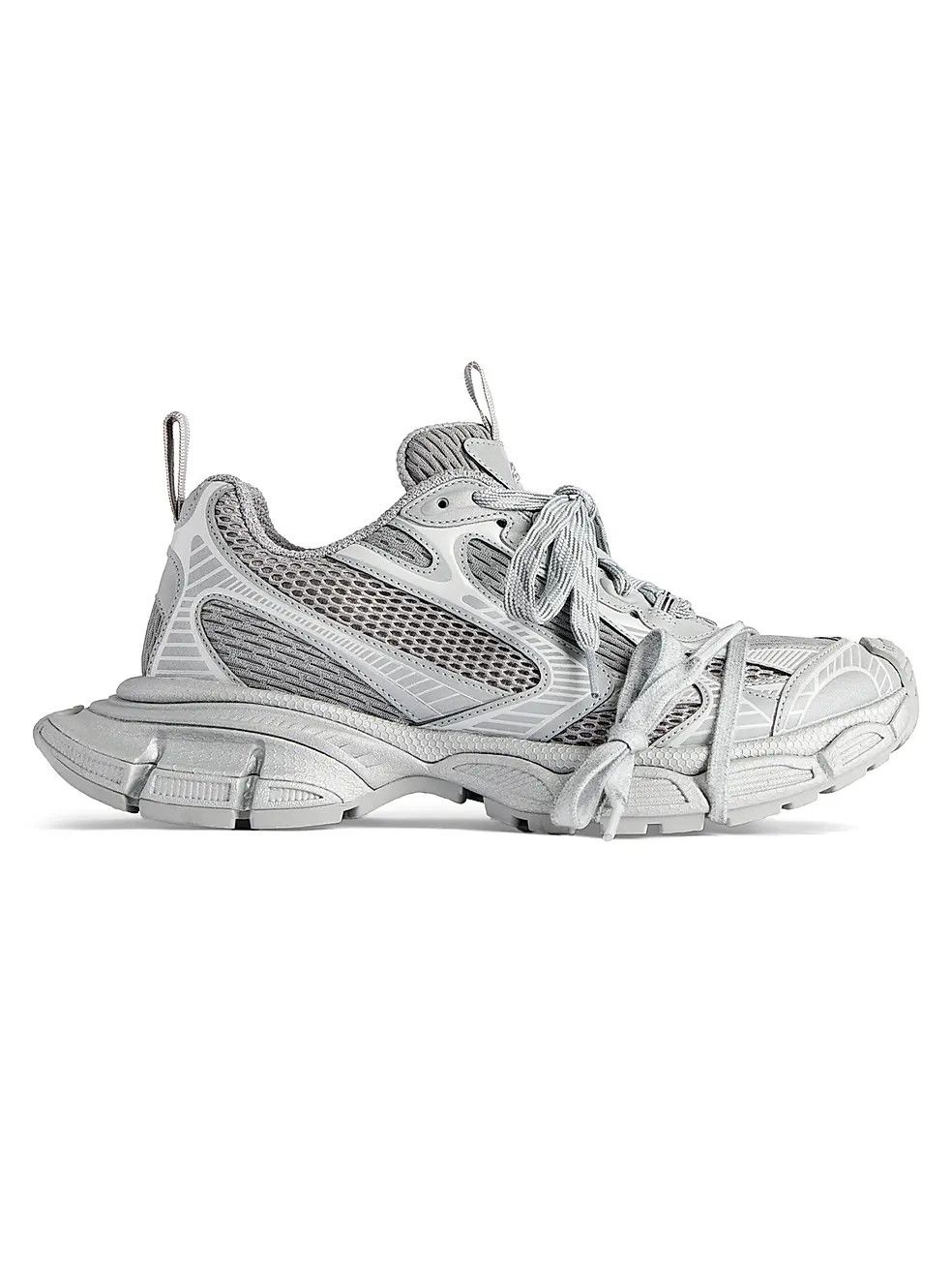 Balenciaga oc11z0426 3XL Reflective Sneakers in Grey Size US 9 / IT 39 - 1 Thumbnail