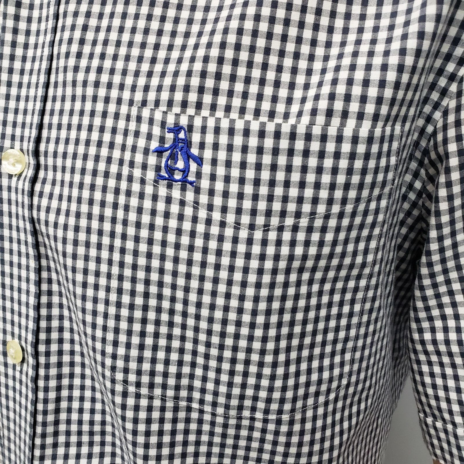 Original Penguin Penguin Heritage Roll Tab Short Cuff Sleeve Shirt Slim fit L Size US L / EU 52-54 / 3 - 6 Thumbnail
