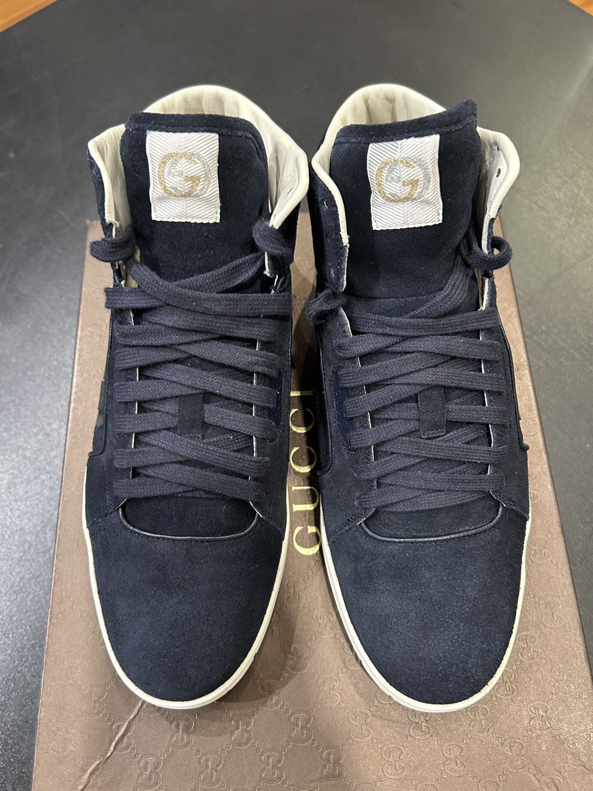 Gucci Gucci High Top Sneakers Size US 10.5 / EU 43-44 - 4 Thumbnail