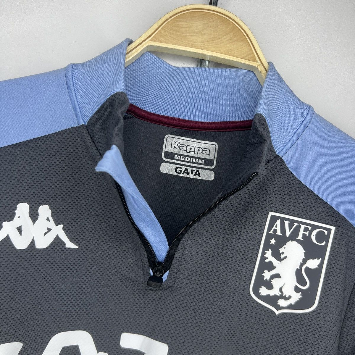 Kappa × Vintage Vintage Aston Villa Kappa soccer training sweatshirt size M Size US M / EU 48-50 / 2 - 7 Thumbnail