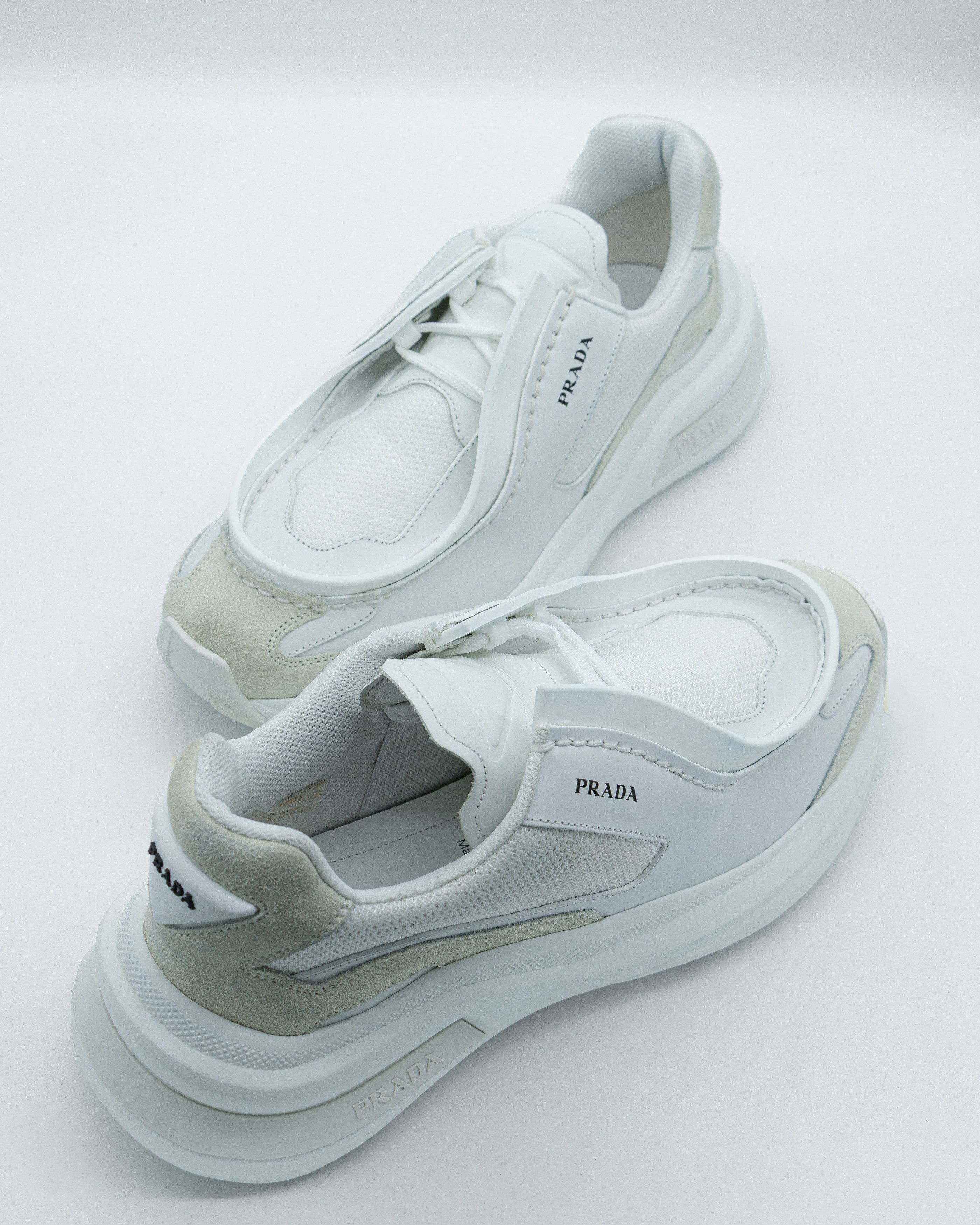 Prada Prada Systeme Leather Sneaker Size US 8 / EU 41 - 7 Thumbnail