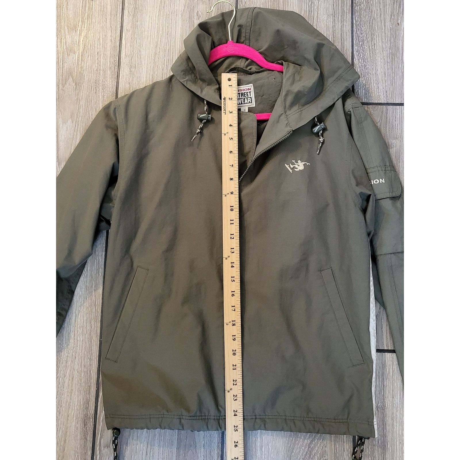 Vision Streetwear Vintage Cool Vision Street Wear Green Jacket 80s / 90s Fresh Size US S / EU 44-46 / 1 - 1 Thumbnail