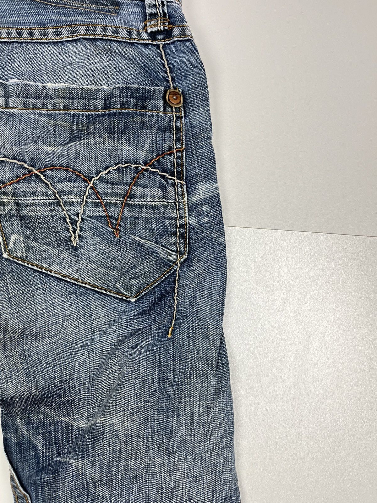 Japanese Brand Japan Style TOUGH JEANSMITH Extra Ordinary Denim Pants LGB Size US 28 / EU 44 - 8 Thumbnail