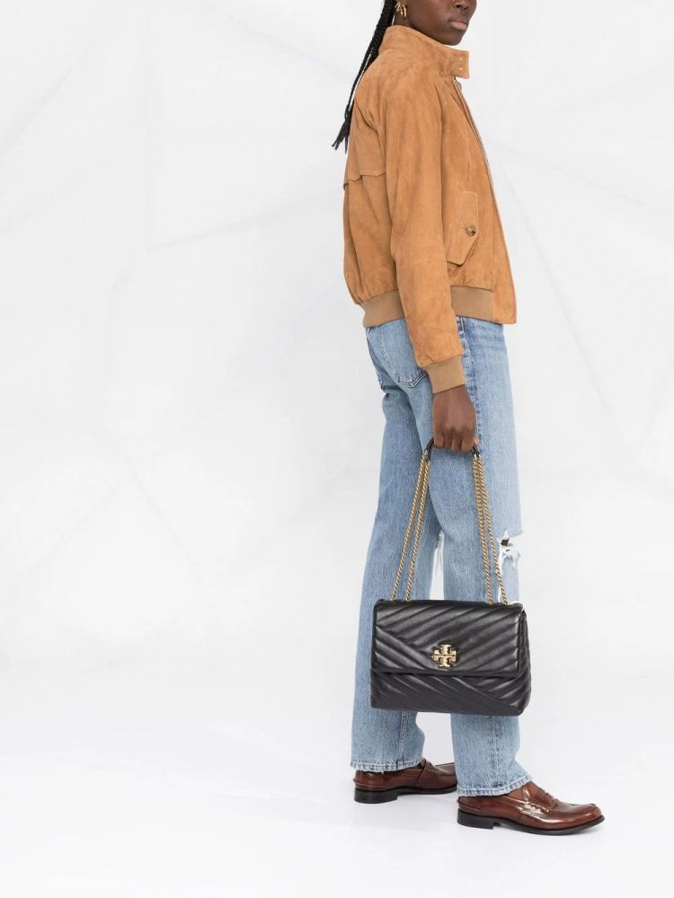 Tory Burch o1s22i1n1024 Size: OS / Small Kira Shoulder Bag in Black Size ONE SIZE - 2 Thumbnail