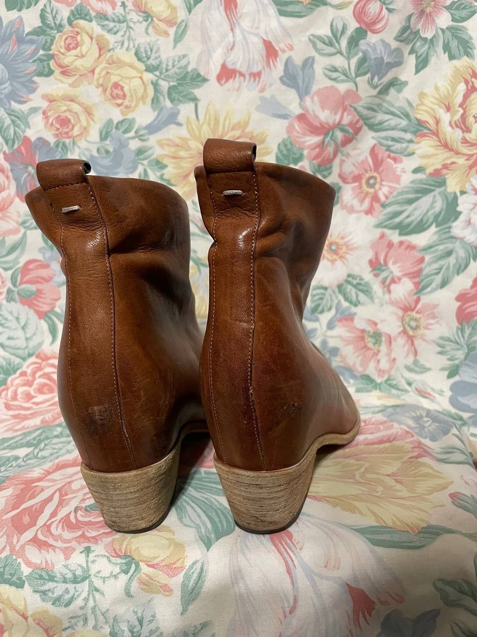 Maison Margiela Maison Margiela Leather Hidden Wedge Ankle Boots - Size 41 Size US 8 / IT 38 - 8 Thumbnail