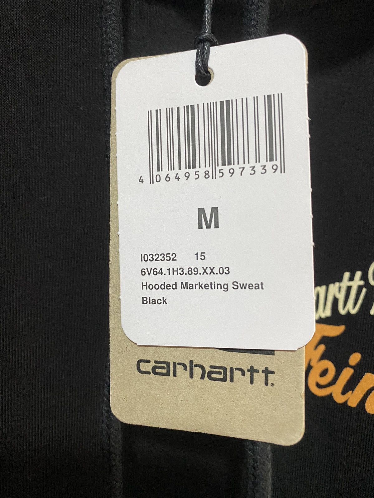 Carhartt Wip Carhartt Wip x BTSN sweatshirt size M black with new Size US M / EU 48-50 / 2 - 9 Thumbnail