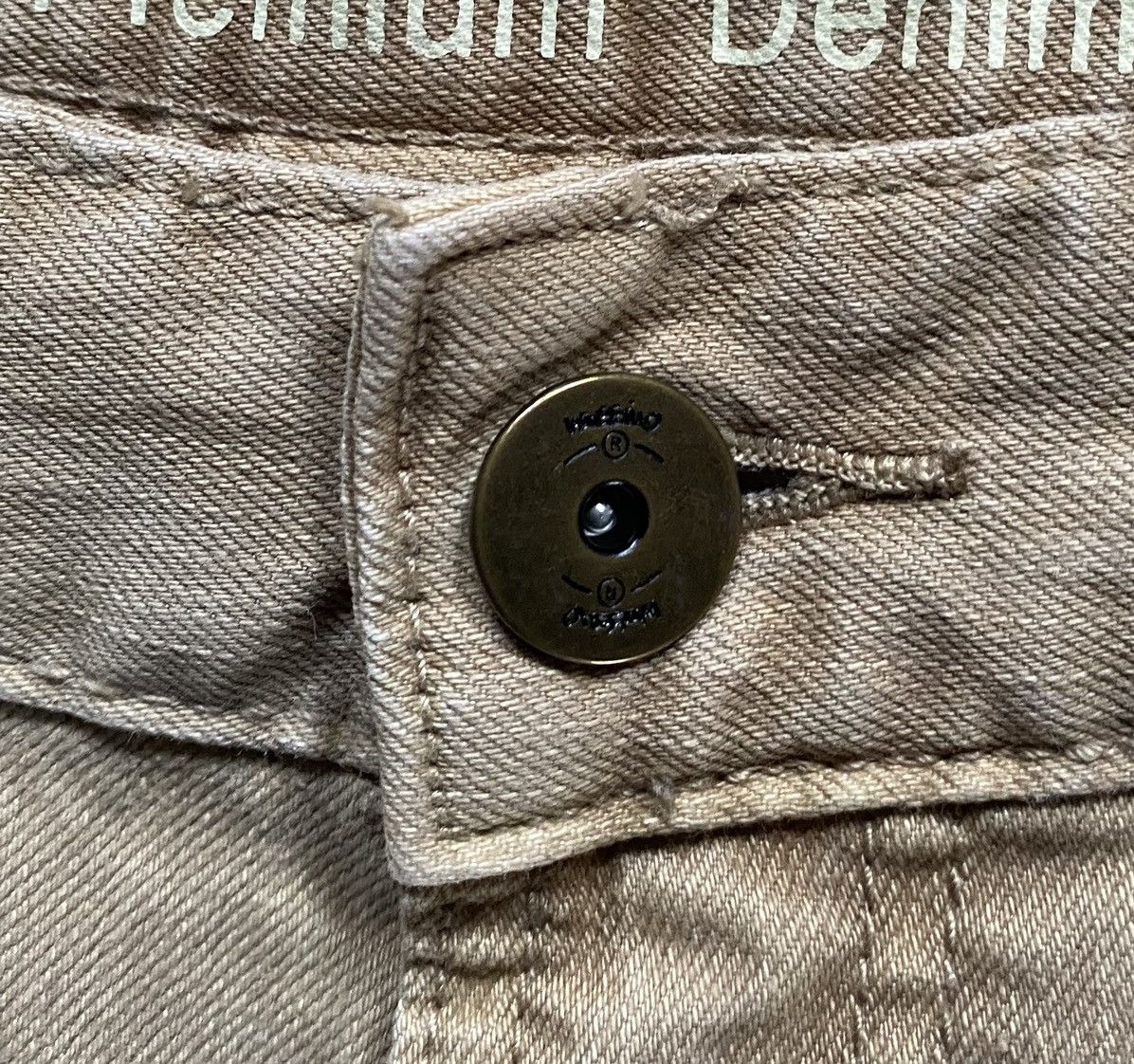 Massimo Osti Japanese Brand Mossimo Skinny Premium Denim Size US 31 - 7 Thumbnail
