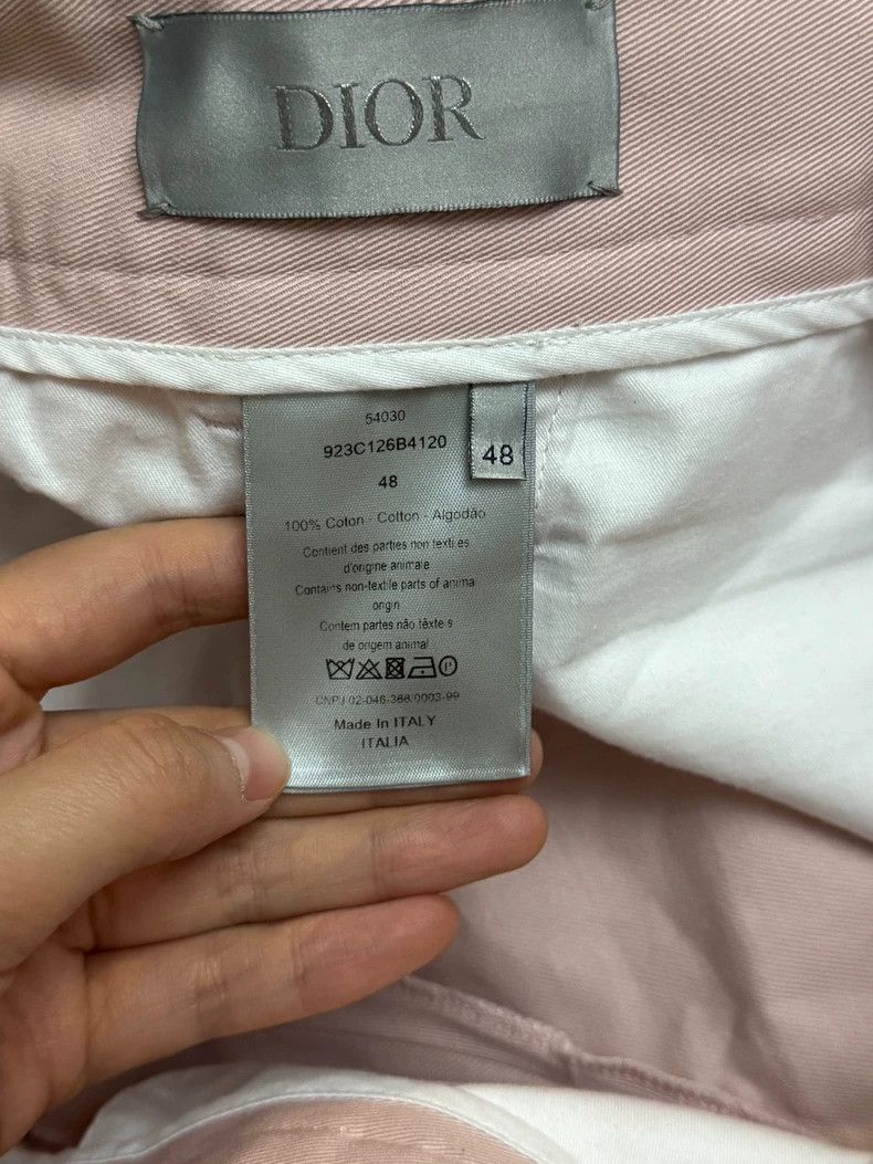 Dior Dior Pink rolled-up casual pants 2502-Nextarrow Size US 32 / EU 48 - 4 Thumbnail