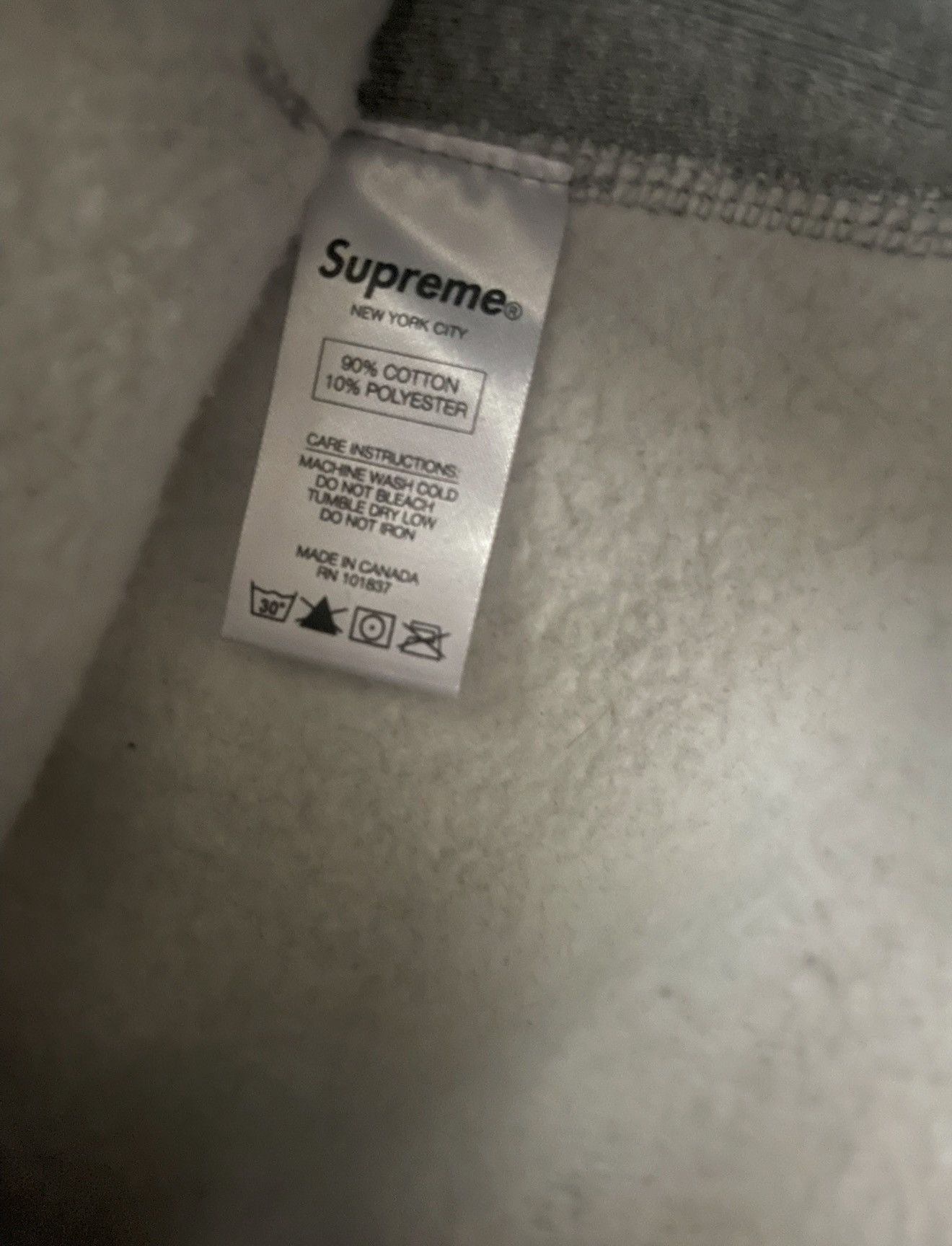 Supreme Supreme Box Logo Hoodie FW16 Grey Size US M / EU 48-50 / 2 - 5 Thumbnail