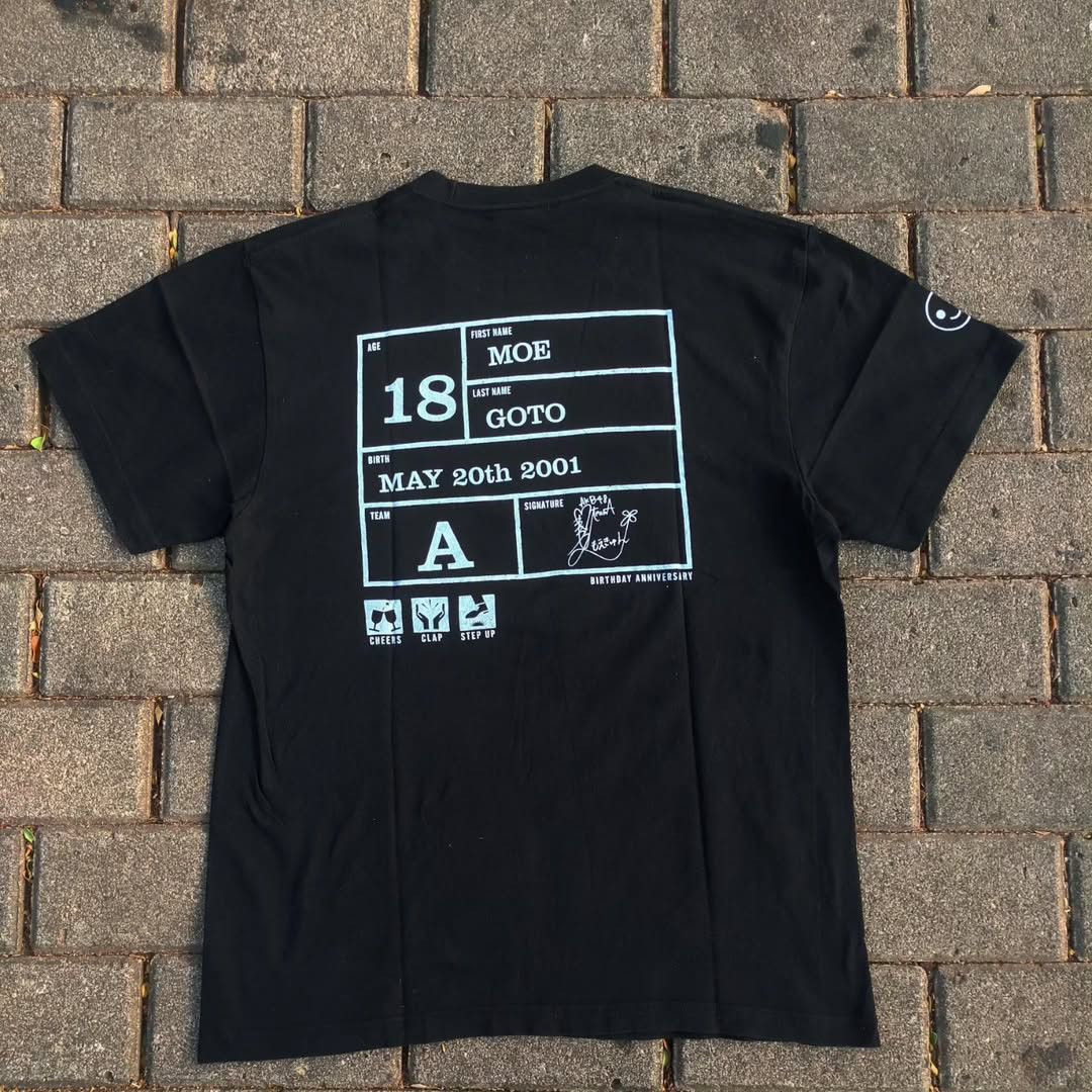 Band Tees AKB48 Moe Goto Produce48 Tee Size US L / EU 52-54 / 3 - 2 Thumbnail