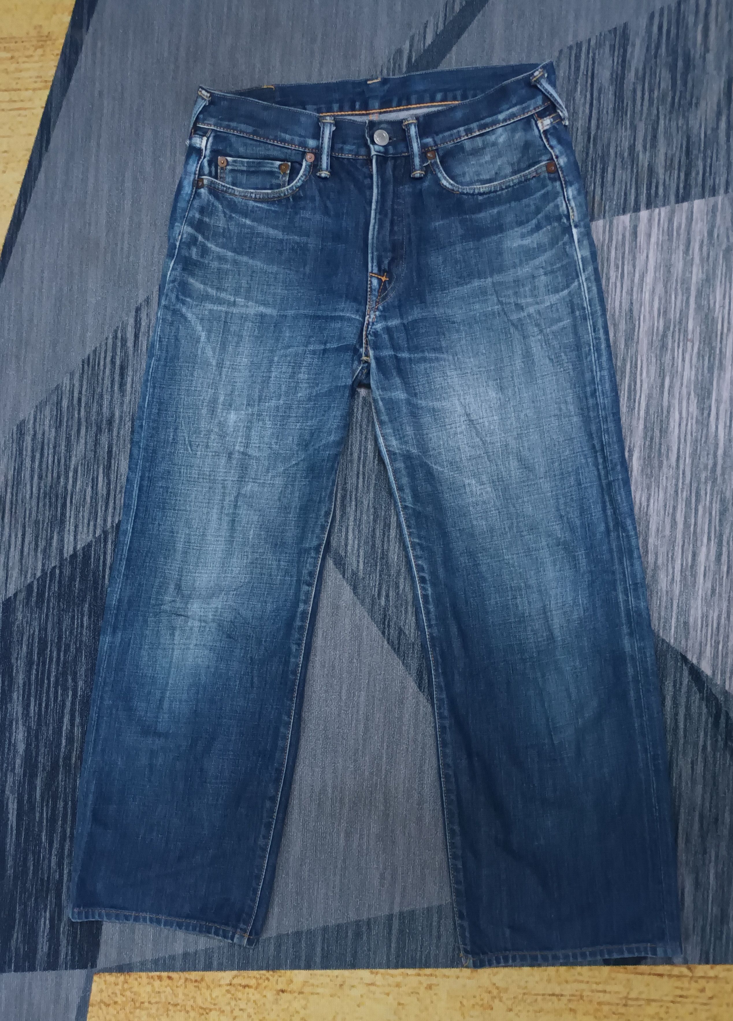 image of 45Rpm 45 Rpm Blue Denim Pants, Men's (Size 30)