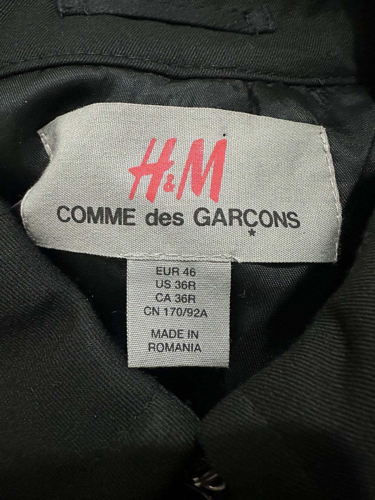 Comme des Garcons × H&M COMME DES GARCONS X H&M TRENCH COAT A/W 2008 Size US S / EU 44-46 / 1 - 14 Thumbnail