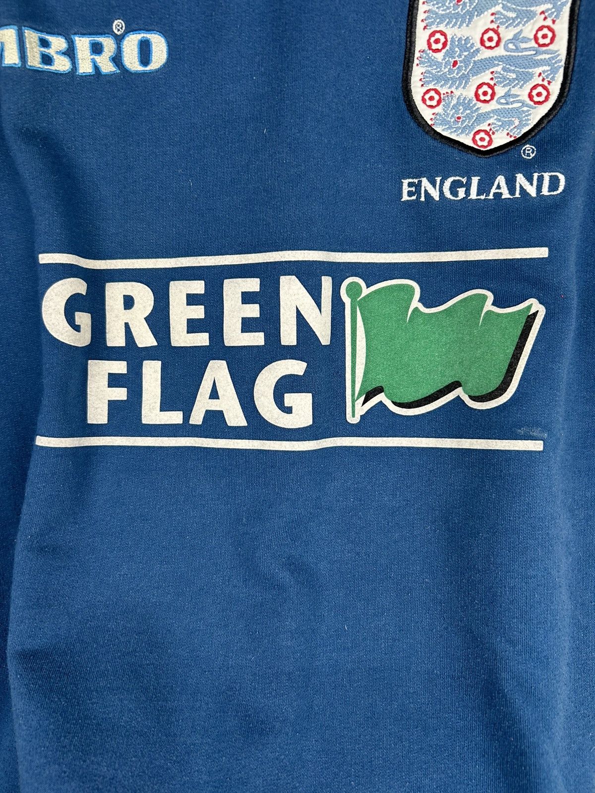 Vintage Vintage 90s England Training Sweatshirt 1998 Size US L / EU 52-54 / 3 - 9 Thumbnail