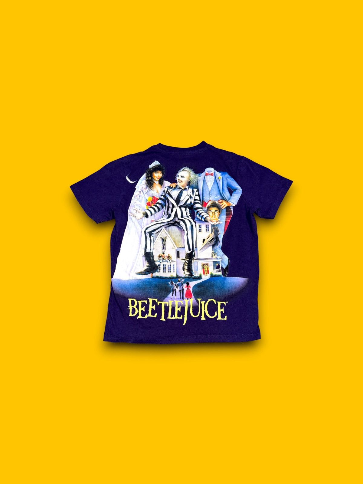 Shoe Palace Beetlejuice Shoe Palace embroidered beetle t-shirt purple Size US S / EU 44-46 / 1 - 1 Thumbnail