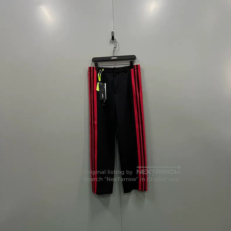 Balenciaga Balenciaga Side Striped Straight Leg Pants Size US 28 / EU 44 - 1 Thumbnail