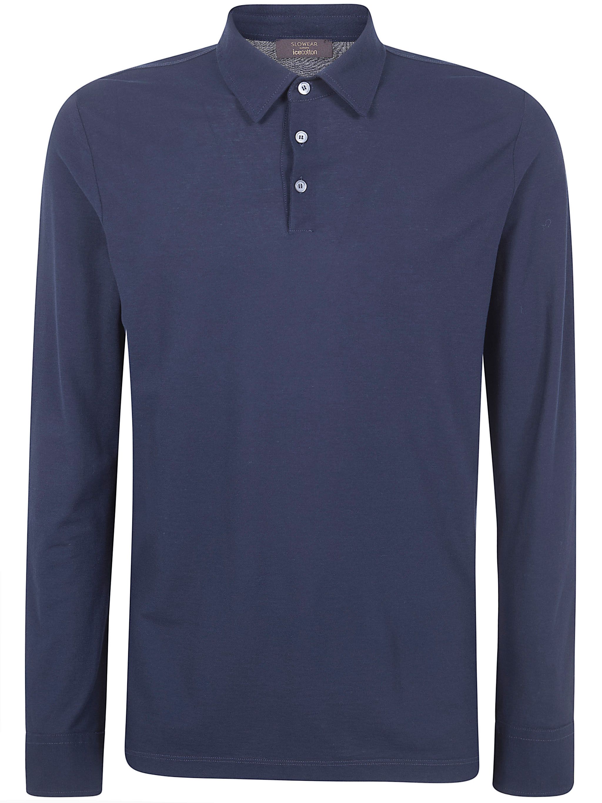 Zanone SHORT SLEEVES POLO SHIRT Size US XL / EU 56 / 4 - 1 Thumbnail