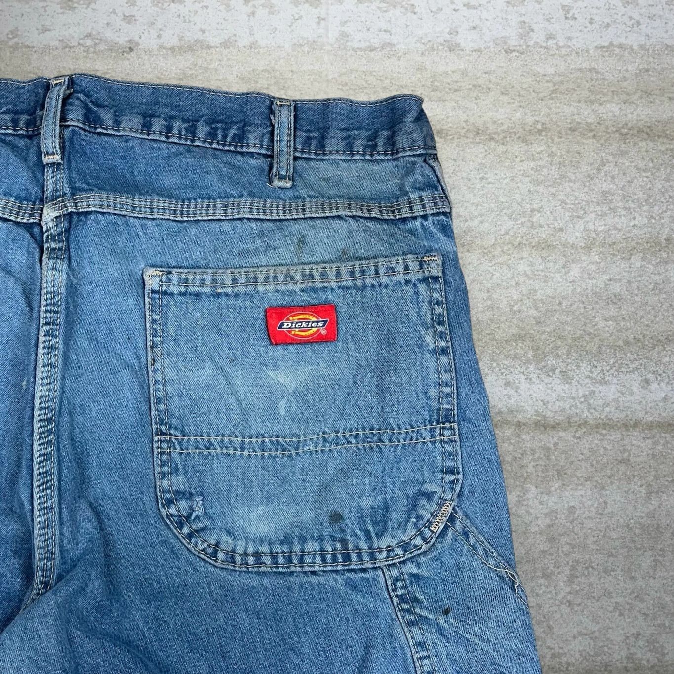 Dickies Vintage 90s Dickies Carpenter Jean 34x30 Relaxed Medium Wash Size US 34 / EU 50 - 3 Thumbnail