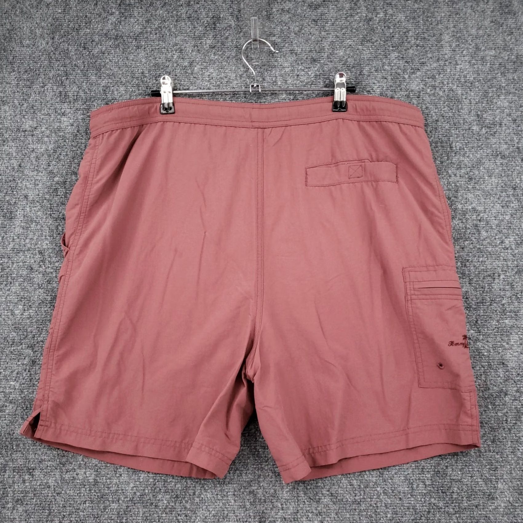 Tommy Bahama Tommy Bahama Swim Shorts Mens M Medium Red Cargo Board Trunks Lined Size US 31 - 2 Thumbnail