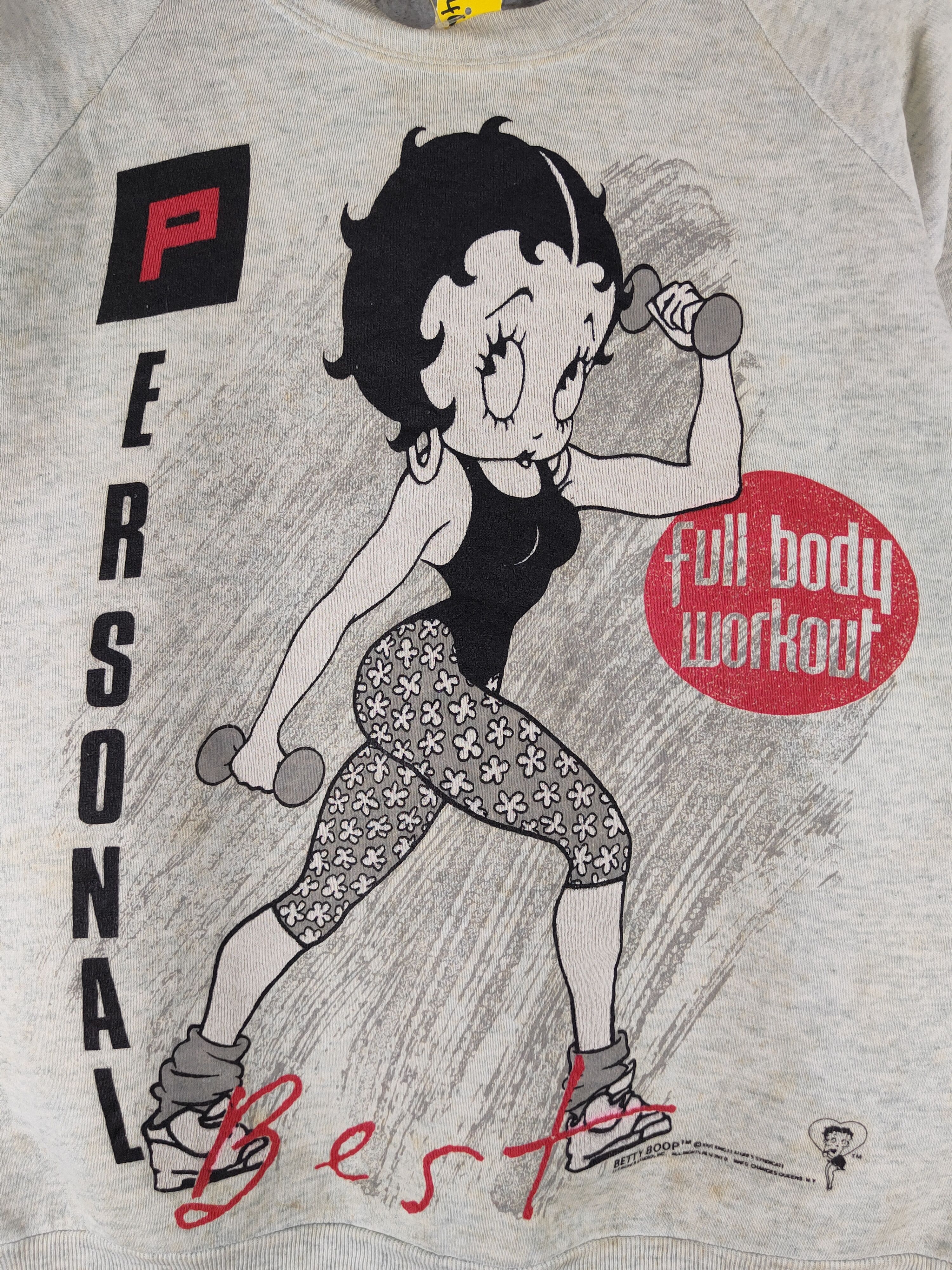 Japanese Brand DL 80' Vintage Betty Boop Sweatshirts #46-174 Size M / US 6-8 / IT 42-44 - 4 Thumbnail