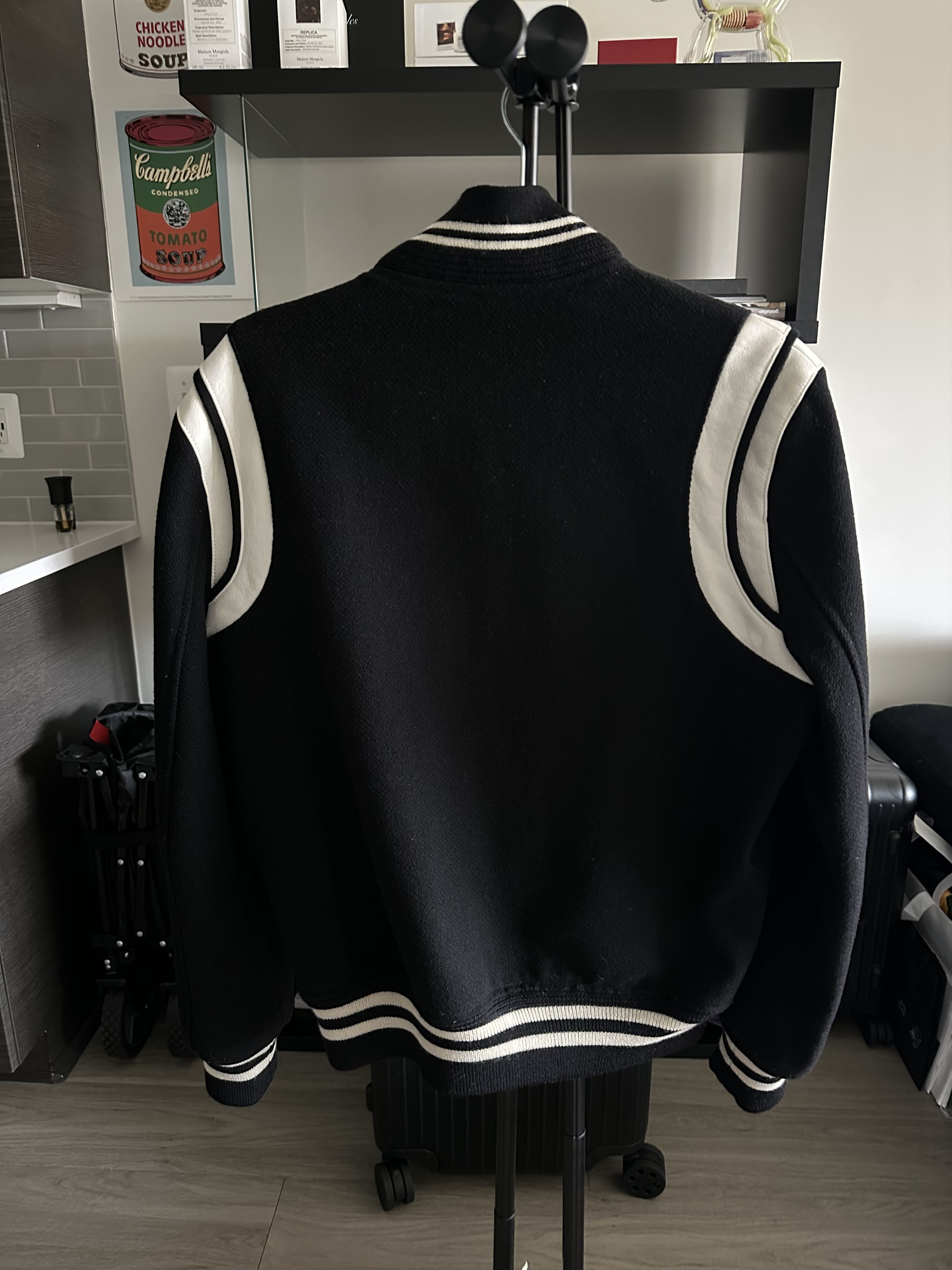SAINT LAURENT PARIS 46テディジャケット Saint Laurent Paris × Yves Saint Laurent Saint Laurent Black/White