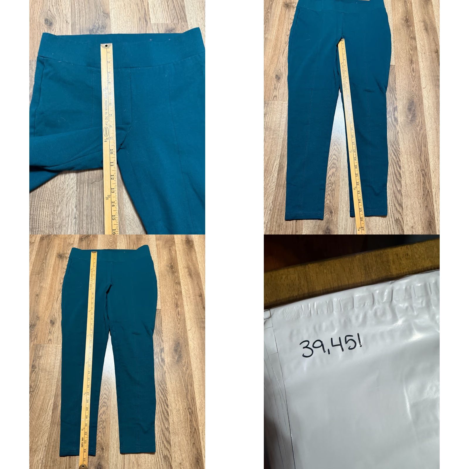 Vintage Christopher Banks Pants Women's Medium Green Pull On Pants Signature Slimming Size 32" / US 10 / IT 46 - 8 Thumbnail