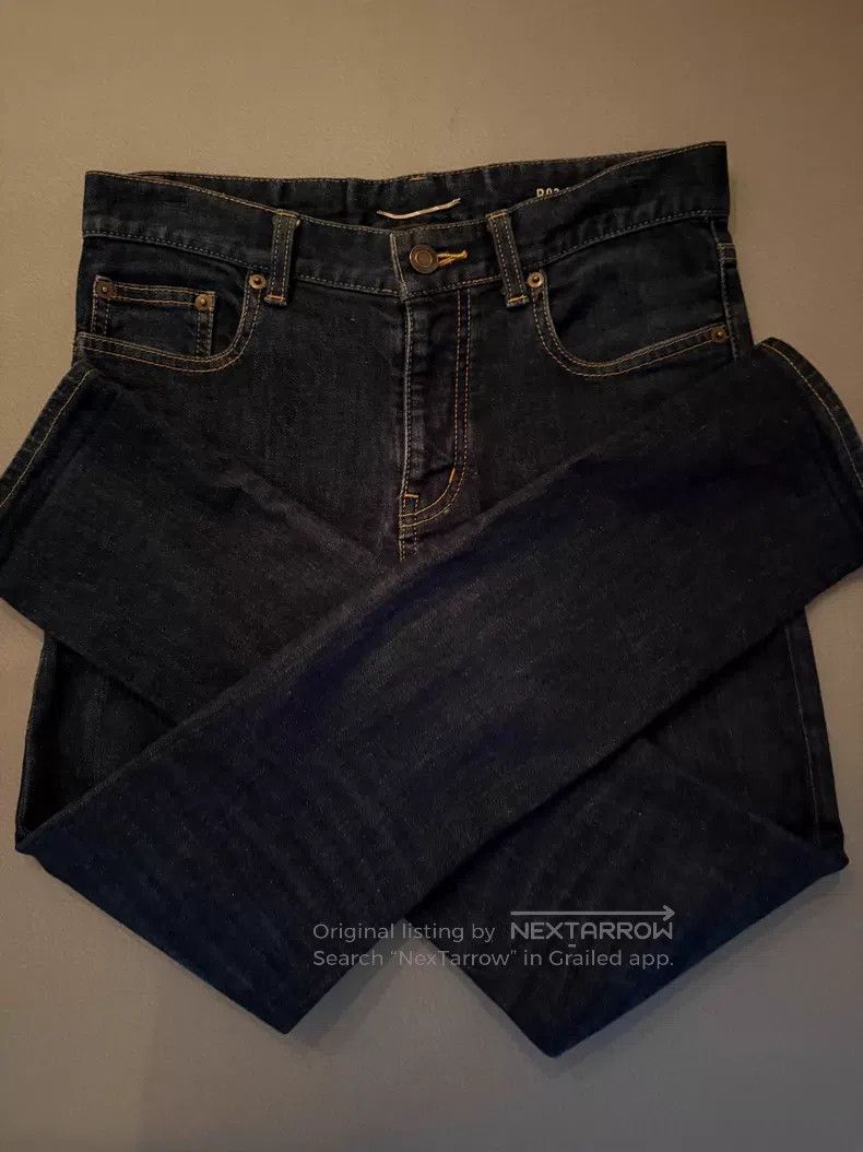 Saint Laurent Paris Saint Laurent Paris Deep blue raw denim pants i Size US 29 - 1 Thumbnail