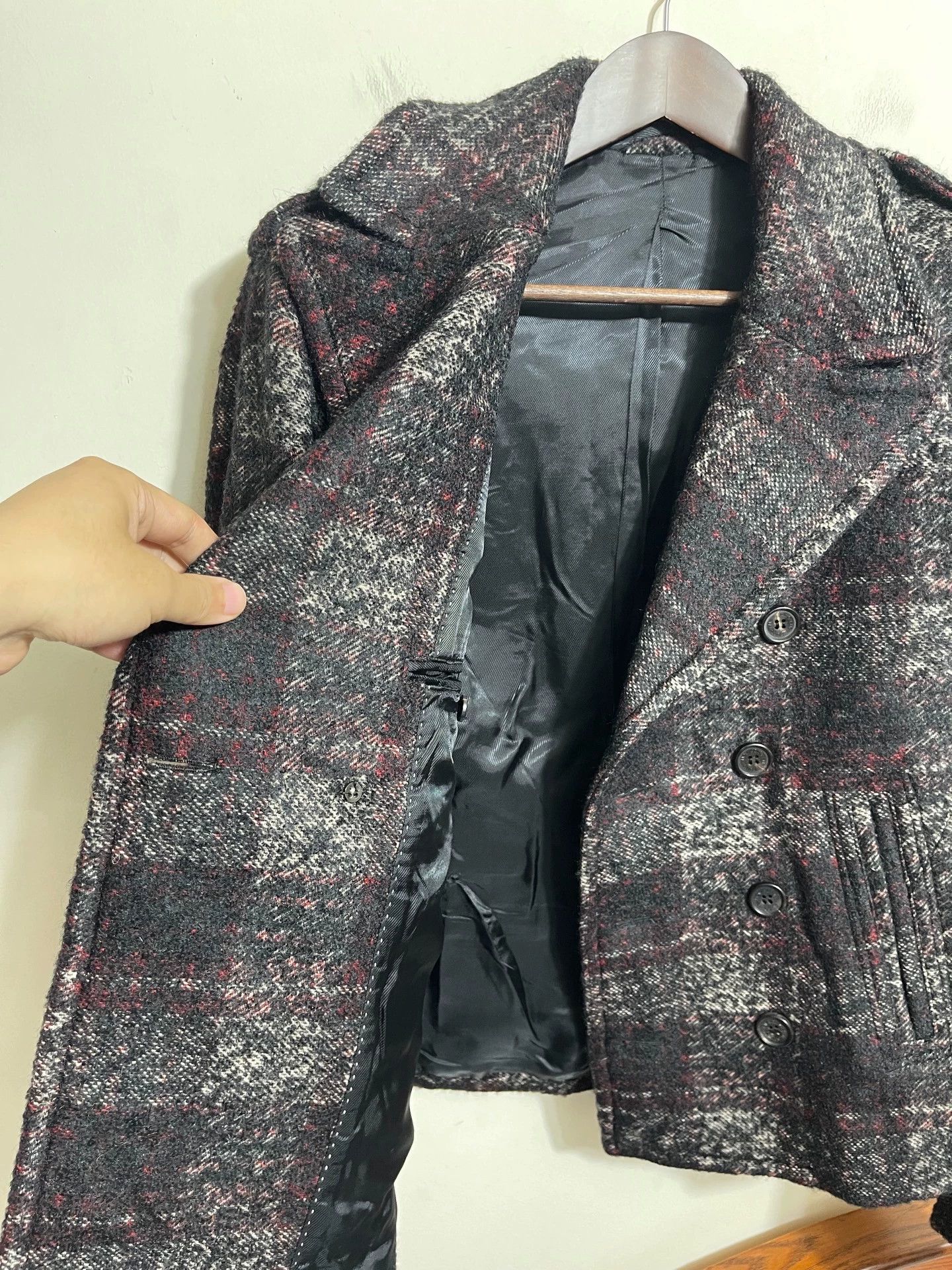 Neil Barrett Neil Barrett Slim Fit Wool Coat 48/50 New with Tags Size US M / EU 48-50 / 2 - 6 Thumbnail
