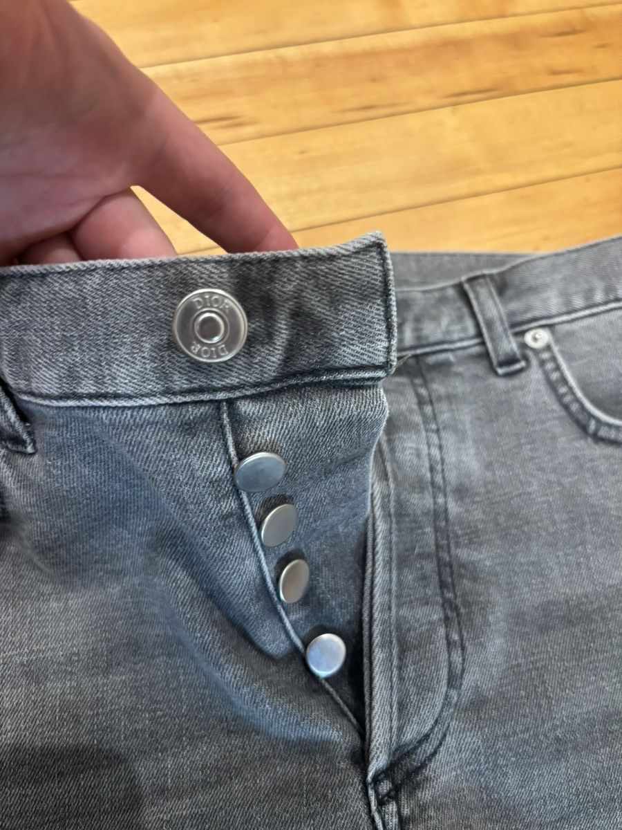 Dior Long Slim-fit Dior denim jeans Size US 30 / EU 46 - 5 Thumbnail