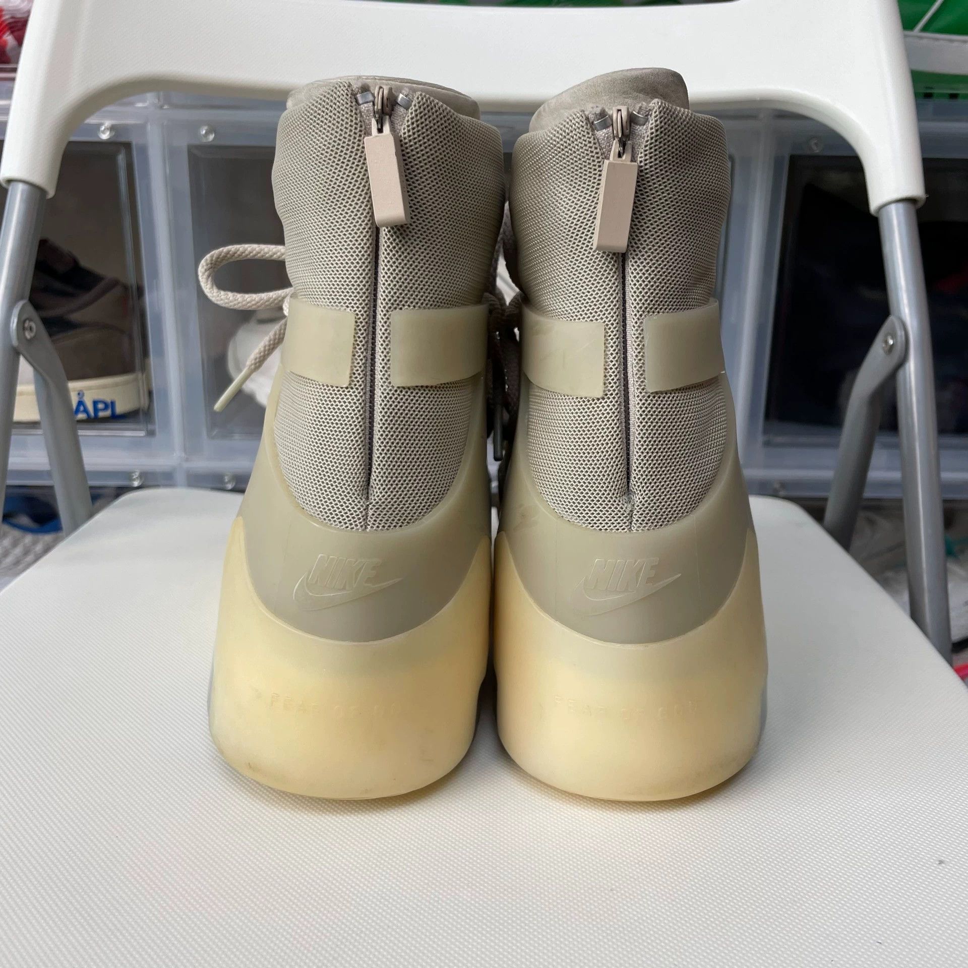 Nike Nike Air Fear of God 1 Oatmeal White 43 Size US 10 / EU 43 - 3 Thumbnail