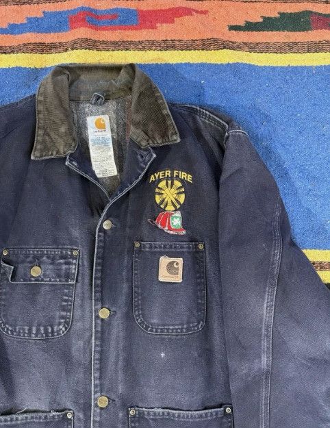 Carhartt Vintage Carhartt Canvas Blanket-Lined Chore Coat Men’s Large Size US L / EU 52-54 / 3 - 2 Thumbnail