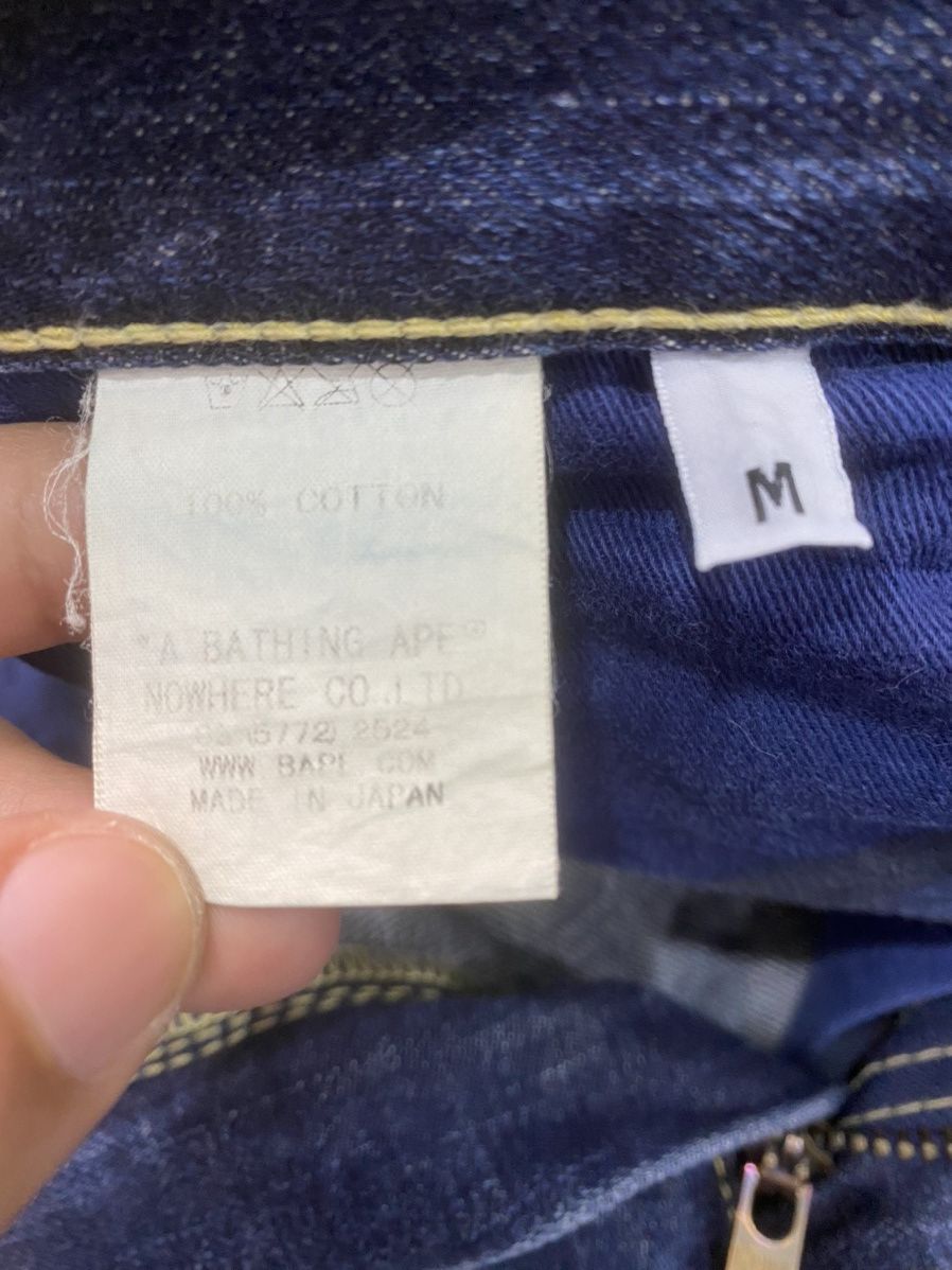 Bape Bape Multi Logo Denim Size US 34 / EU 50 - 9 Thumbnail