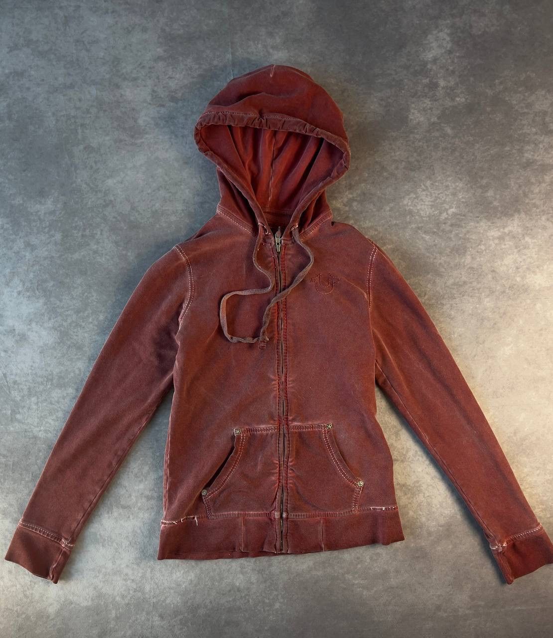 True Religion Y2K TRUE RELIGION ZIP HOODIE L Size USA Size L / US 10 / IT 46 - 1 Thumbnail