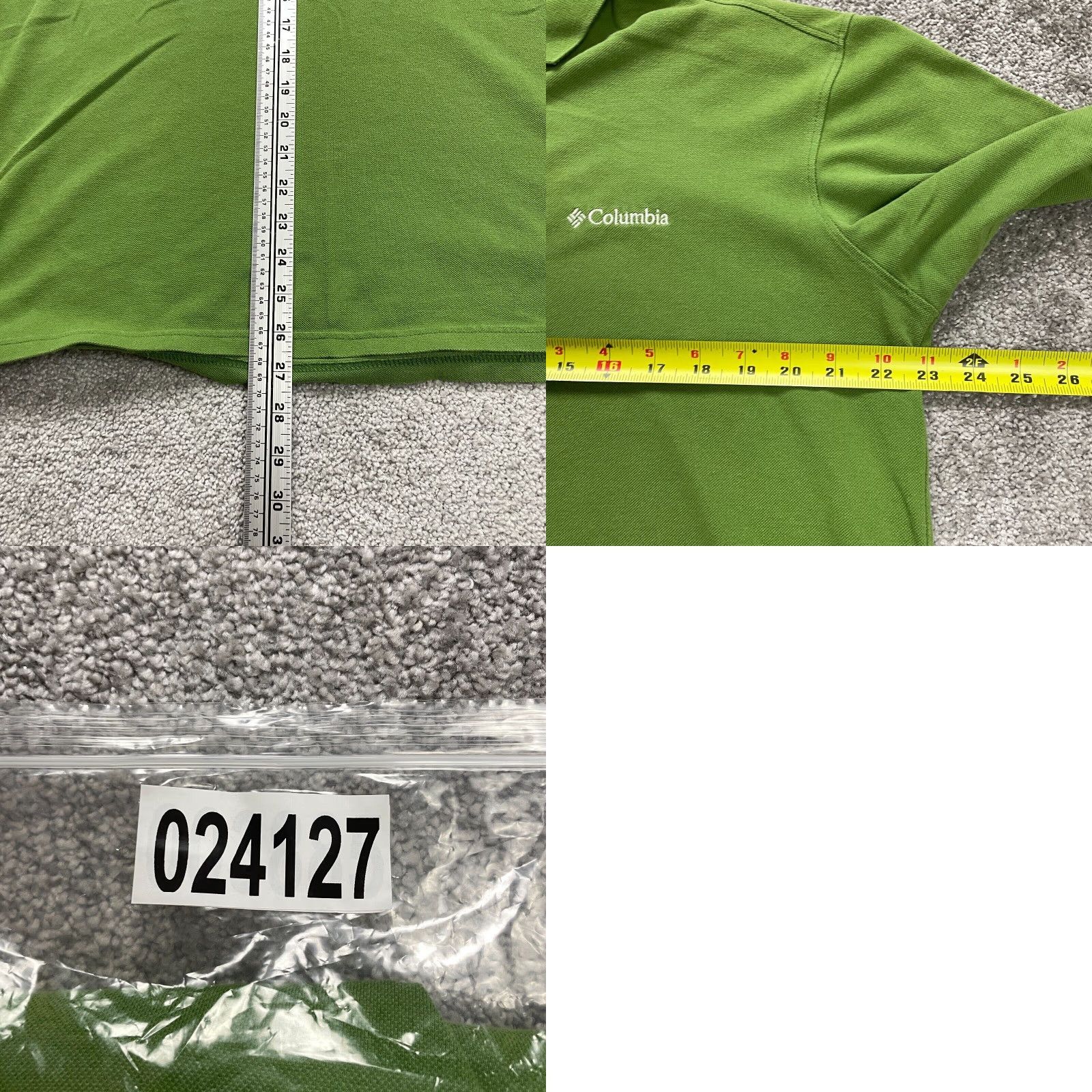 Vintage Columbia Polo Shirt Mens Large Green Short Sleeve Omni Wick Casual Outdoor Size US L / EU 52-54 / 3 - 8 Thumbnail