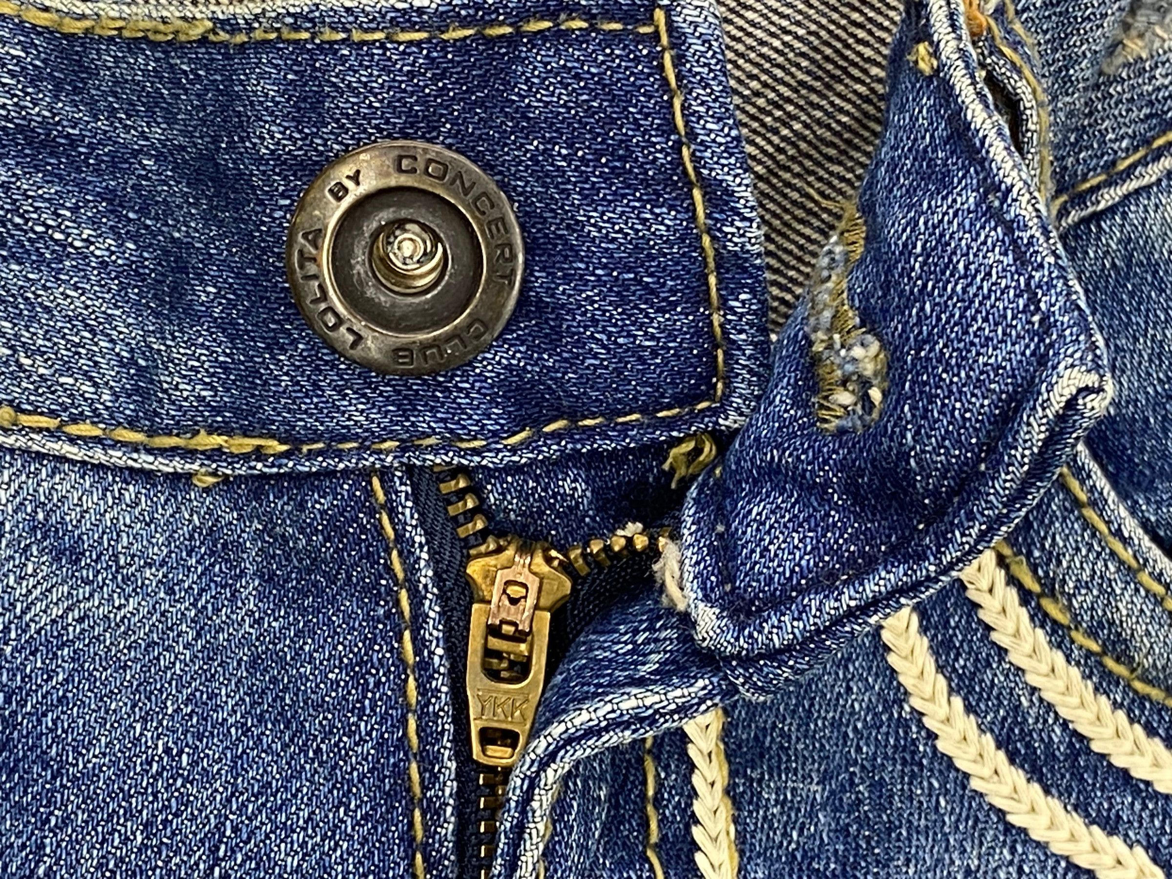 Japanese Brand Lolita Short Jeans Size 26" / US 2 / IT 38 - 8 Thumbnail