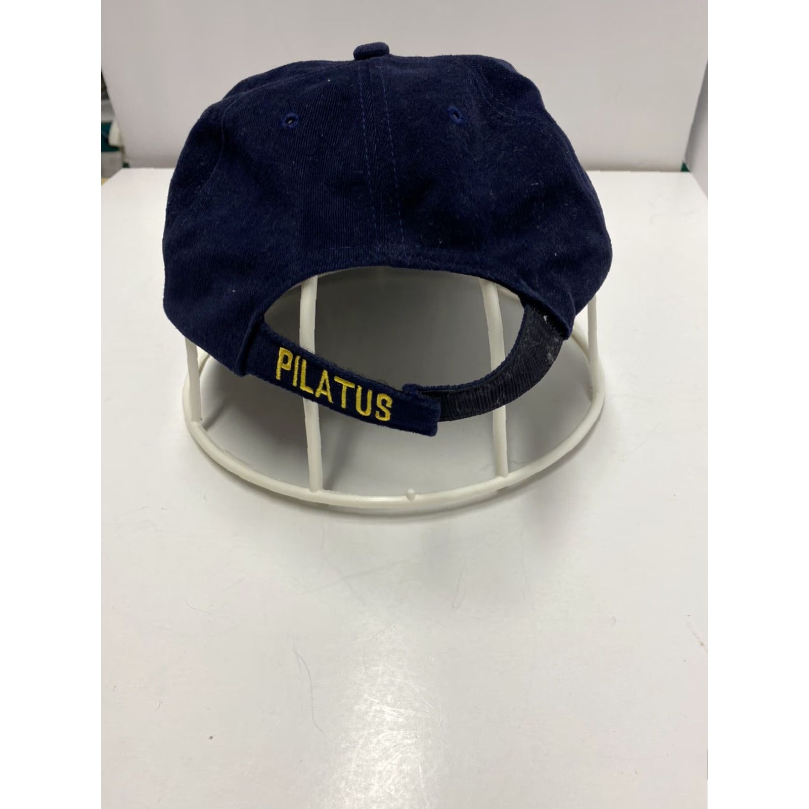 Vintage Pilatus Globus Hat Dark Blue Adjustable Strap Baseball Cap Men Adjustable Volume: Not provided Size ONE SIZE - 3 Thumbnail