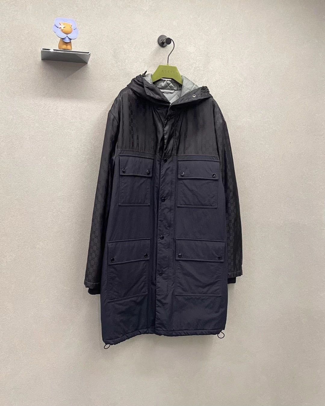 Gucci Gucci Black Cotton Pocketed Jacket 44 Size US S / EU 44-46 / 1 - 3 Thumbnail