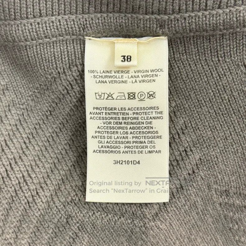 Hermes Hermes Brown Cashmere Zip-Up Cardigan Size XS / US 0-2 / IT 36-38 - 6 Thumbnail