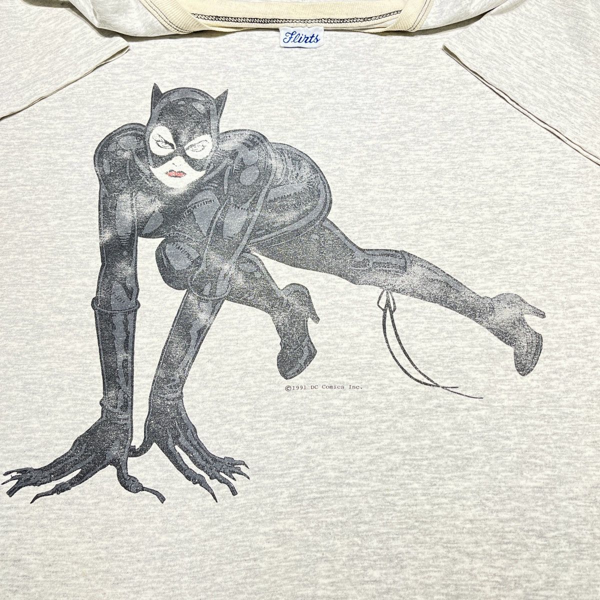 DC Comics × Vintage Vintage 1991 Catwoman Solo Size XXL / US 16-18 / IT 52-54 - 1 Thumbnail