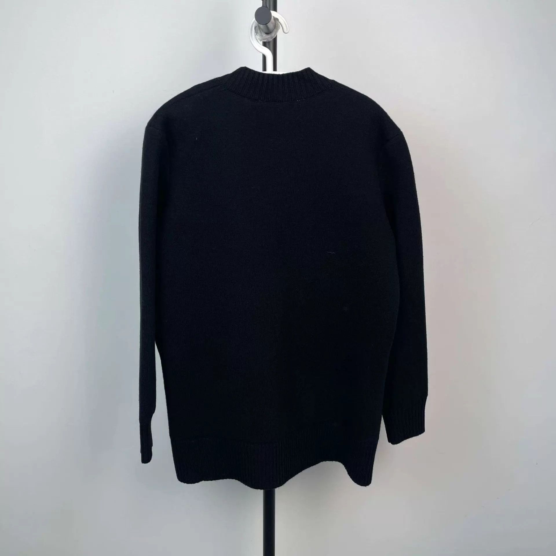 Burberry Burberry 95 New Wool Coat 170 Black Size S / US 4 / IT 40 - 2 Thumbnail