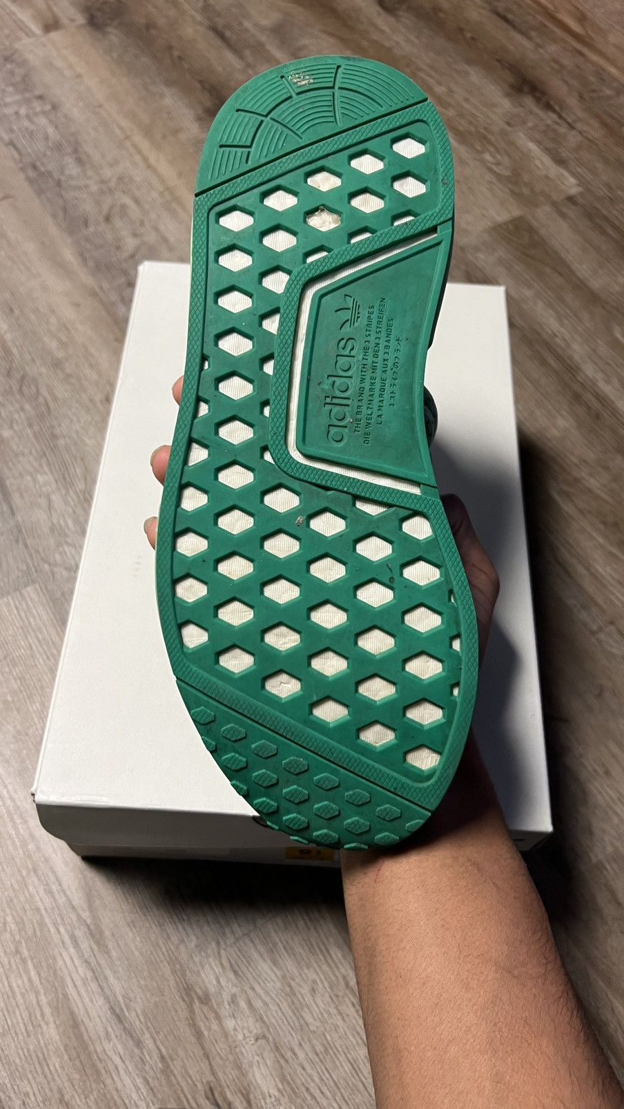 Adidas × Pharrell Adidas NMD Hu Pharrell x Complexland Size US 9.5 / EU 42-43 - 6 Thumbnail