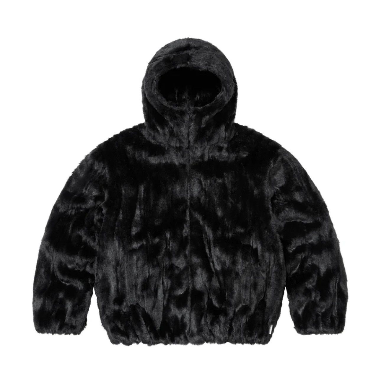 Streetwear × Supreme × Vintage Supreme Faux Fur Hooded Jacket | Grailed