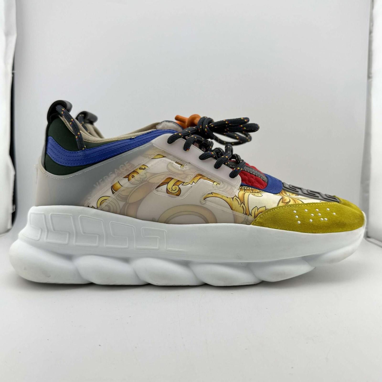 Versace Versace Chain Reaction Multi-Color 44EU Used No Box Size US 11 / EU 44 - 4 Thumbnail