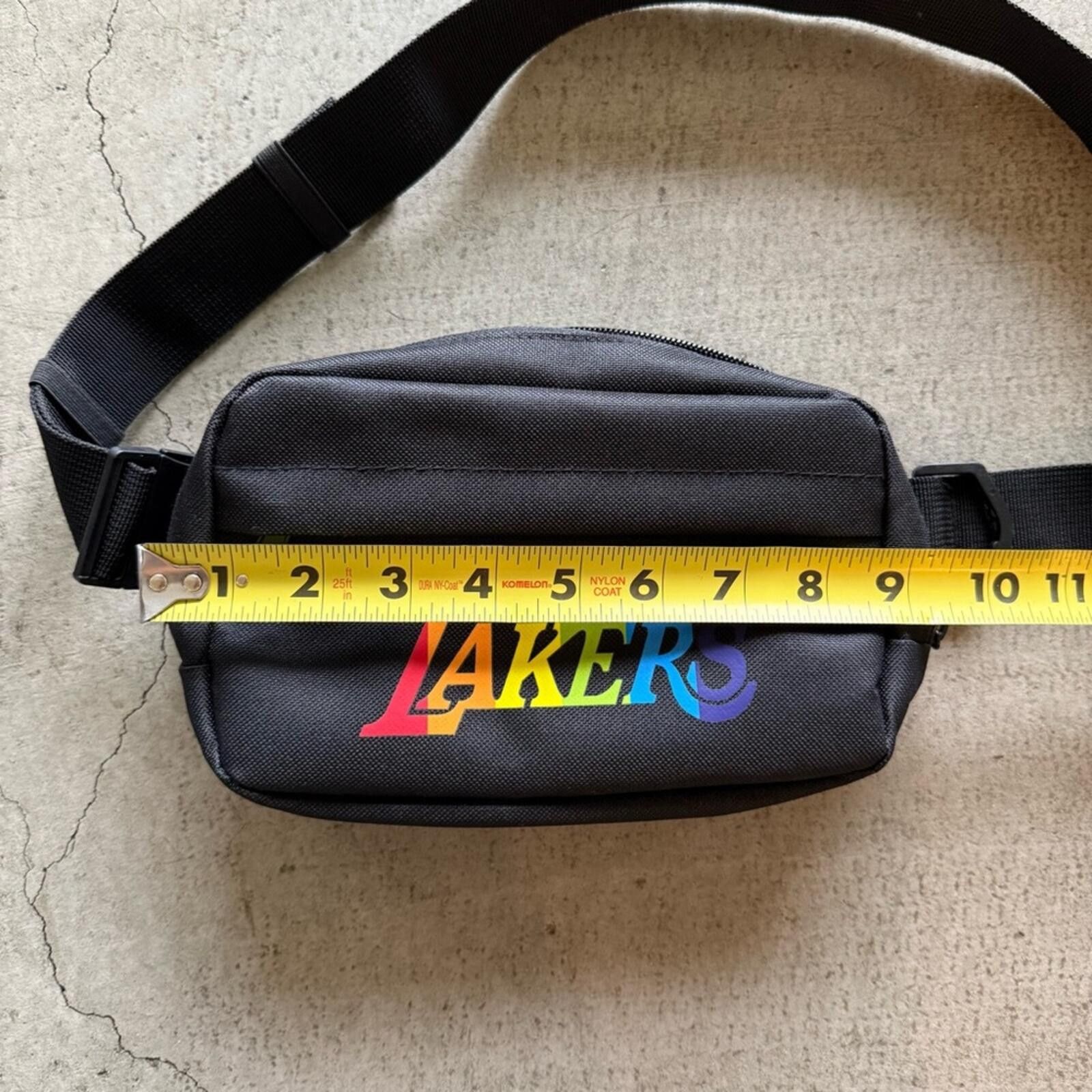 NBA LA Lakers / Pride Night Crossbody Bag / Black / OS Size ONE SIZE - 2 Thumbnail