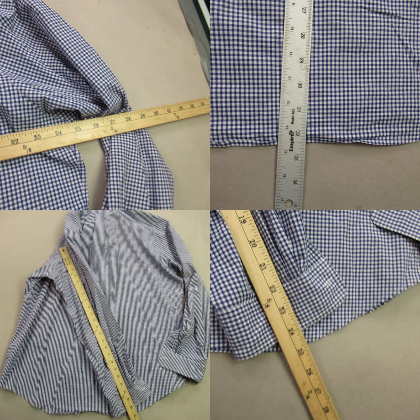 Ralph Lauren Ralph Lauren Shirt Mens XL Long Sleeve Casual Button Front Checks Blue Size US XL / EU 56 / 4 - 8 Thumbnail